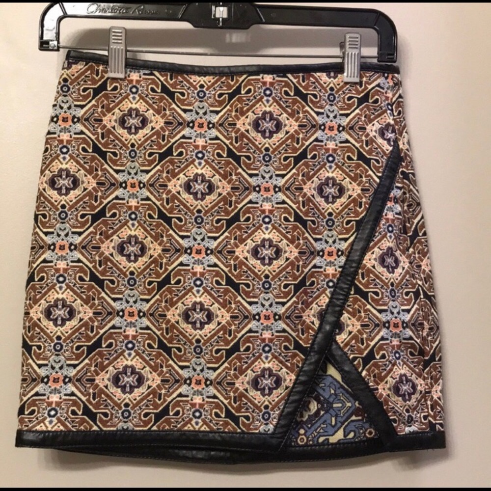 Express Aztec Skirt